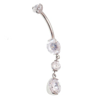 Implant titanium Belly Ring 14g- 11mm