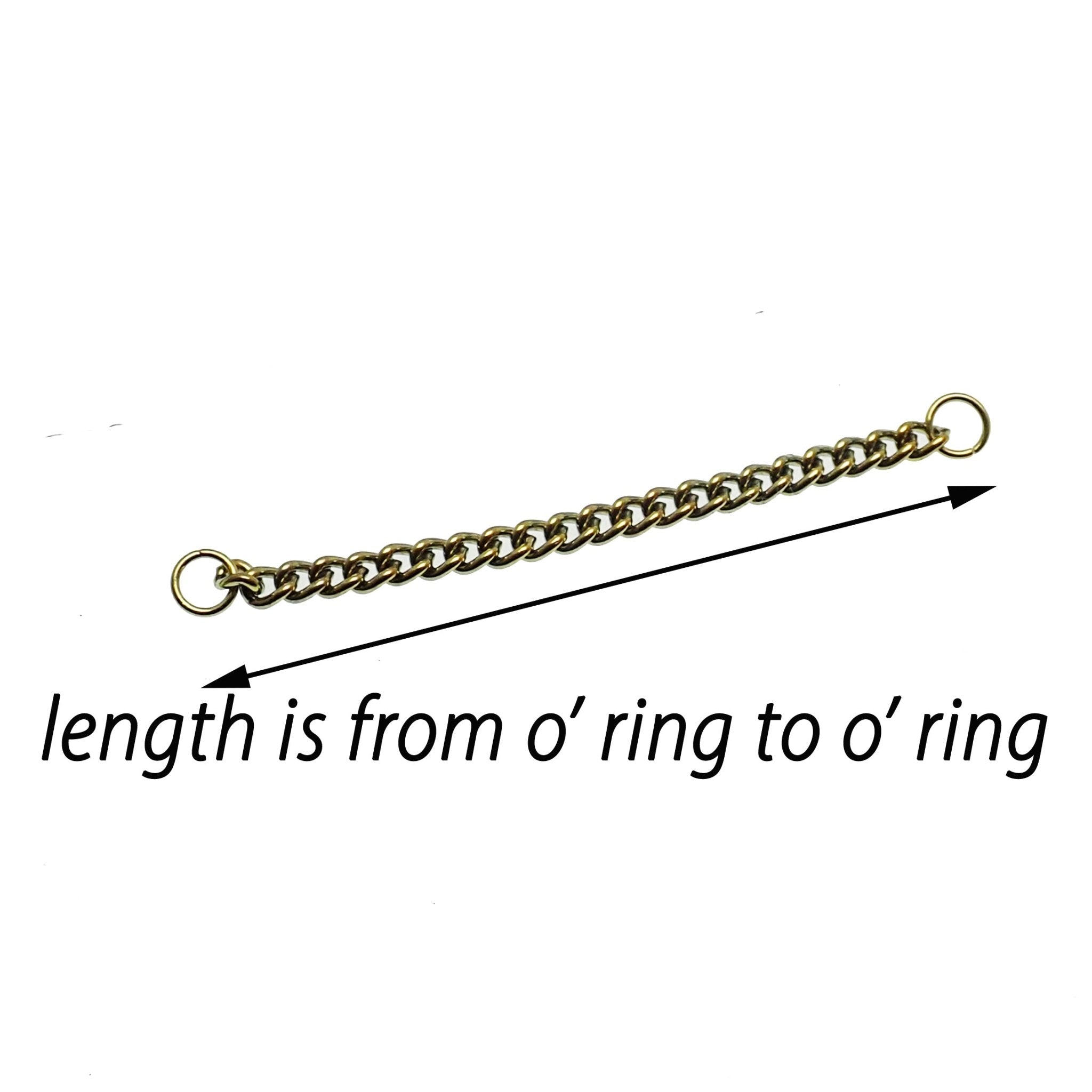 Titanium Flat Nose - Ear chain add on - Body Clickers Body Jewelry