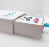 Sparkly stainless steel  earrings