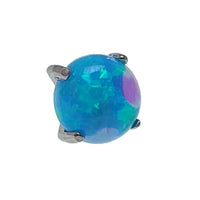 Flat Prong Opal 3mm Top Attachments 16g