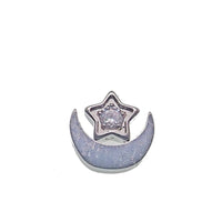 Moon & Star Attachment 14g, 16g - Body Clickers Body Jewelry
