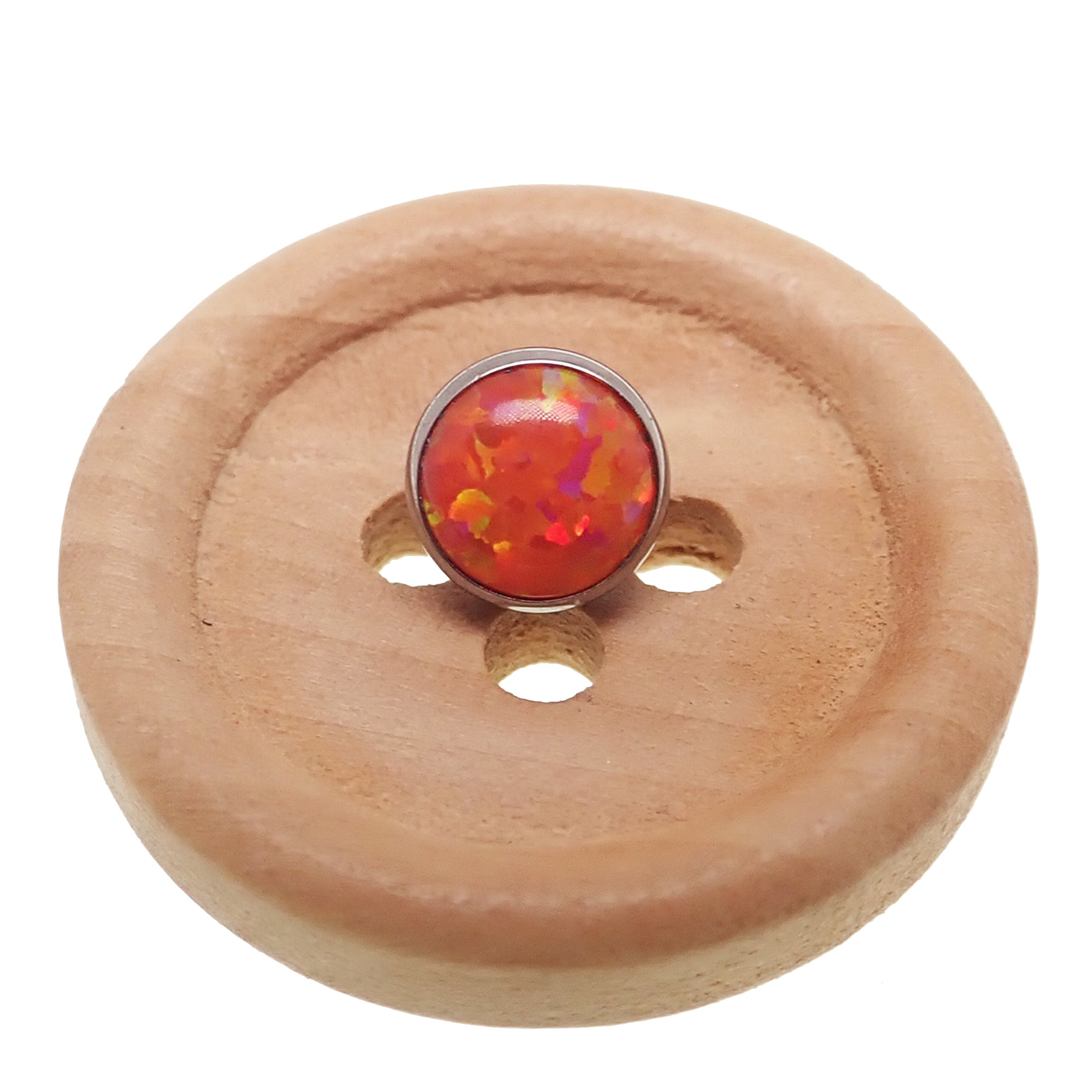 Opal Push Fit Top Attachment - Body Clickers Body Jewelry