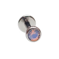 Opalite 3 Set PUSH FIT Flatback Labret 20g, 18g, 16g, 14g