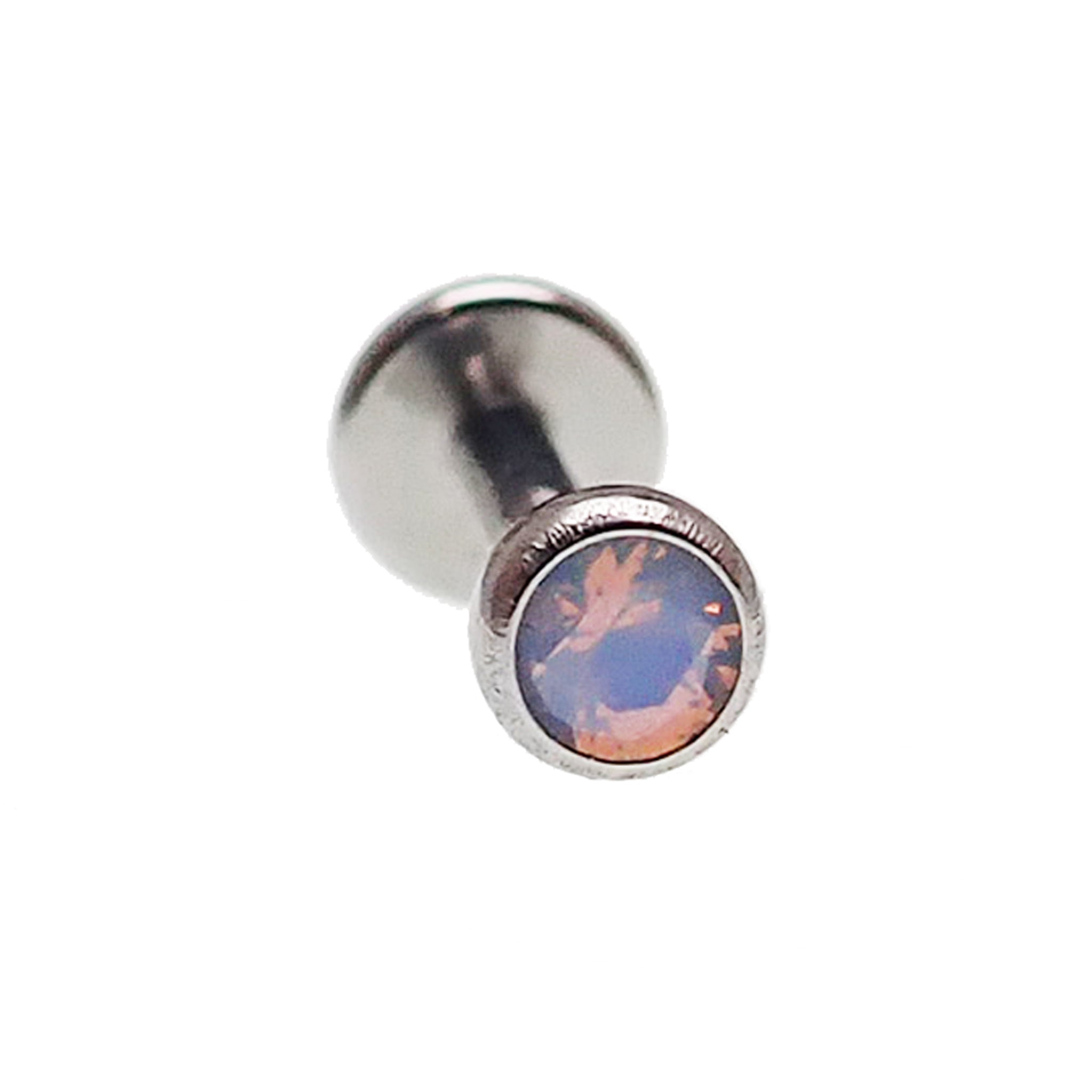 Opalite 3 Set PUSH FIT Flatback Labret 20g, 18g, 16g, 14g