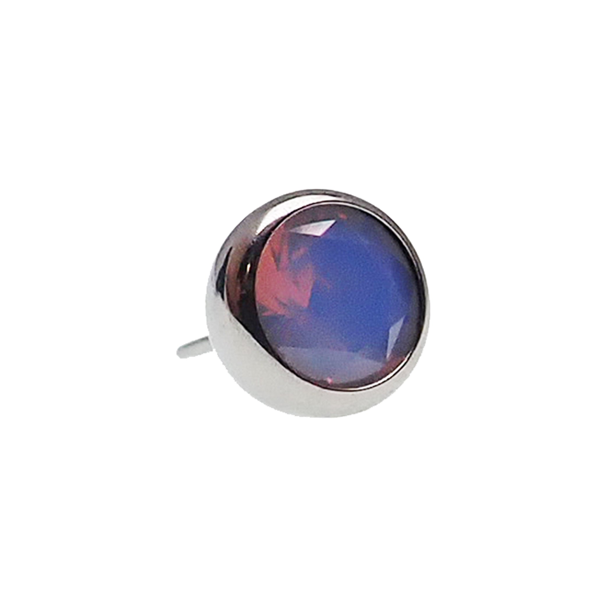 Opalite PUSH FIT Top Only 20g, 18g, 16g, 14g - Body Clickers Body Jewelry