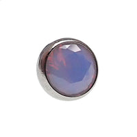 Opalite PUSH FIT Top Only 20g, 18g, 16g, 14g - Body Clickers Body Jewelry