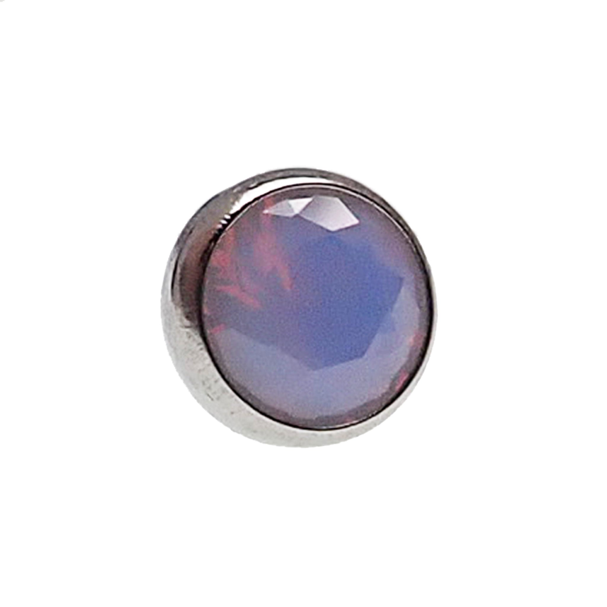 Opalite PUSH FIT Top Only 20g, 18g, 16g, 14g - Body Clickers Body Jewelry