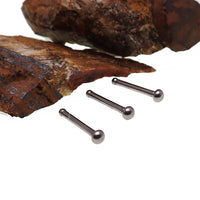 Set of 3 Nose Studs 18g