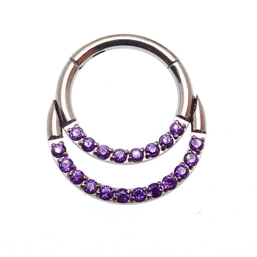 Double Crystal Titanium Clicker 16g