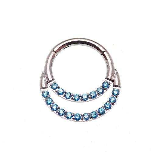 Double Crystal Titanium Clicker 16g