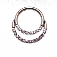 Double Crystal Titanium Clicker 16g