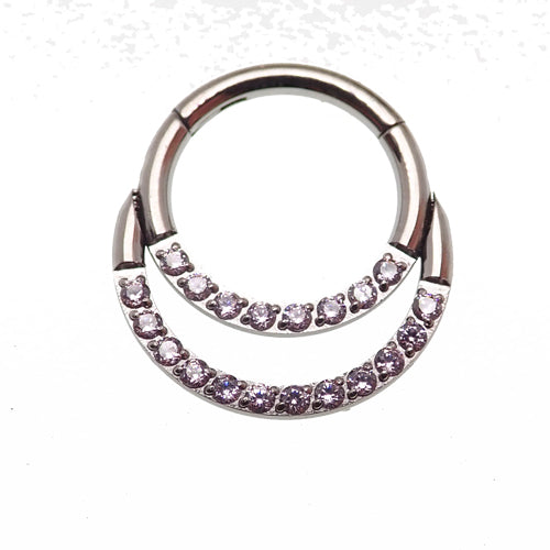 Double Crystal Titanium Clicker 16g