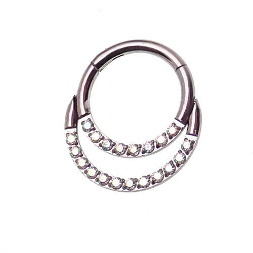 Double Crystal Titanium Clicker 16g