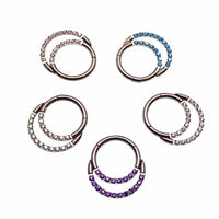 Double Crystal Titanium Clicker 16g