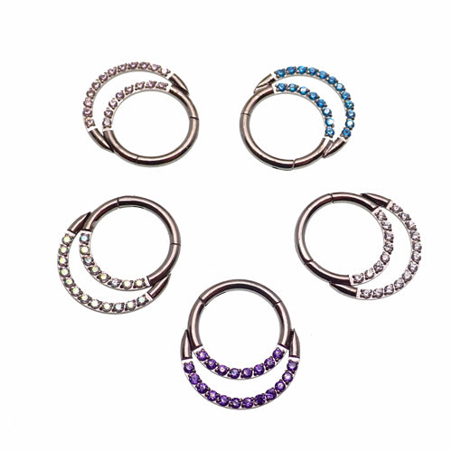 Double Crystal Titanium Clicker 16g