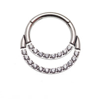 Double Crystal Titanium Clicker 16g