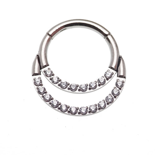 Double Crystal Titanium Clicker 16g