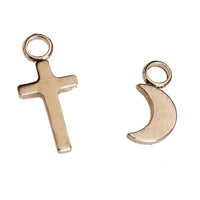 Halobes Charm - Cross/Moon