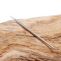 Threadless Push Fit 30mm Ear Taper Implant Grade Titanium 18g, 16g, 14g - Body Clickers Body Jewelry