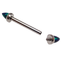 Galaxy Opal Industrial Piercing 14g