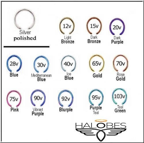 Titanium Earrings Hammered Metal Disc - Body Clickers Body Jewelry