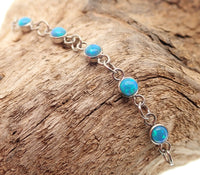 Titanium Opal Piercing add on Chain - Body Clickers Body Jewelry