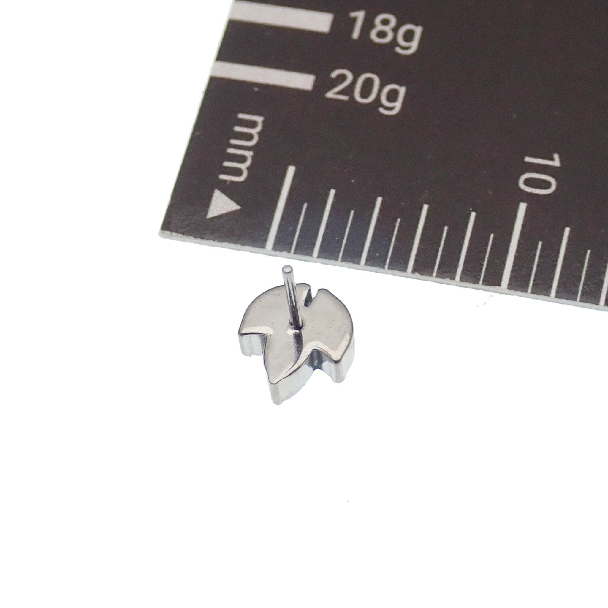 Mini Opal Crown Push Fit Titanium Top - Body Clickers Body Jewelry