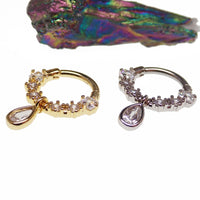 Tear Drop Septum Clicker 16g