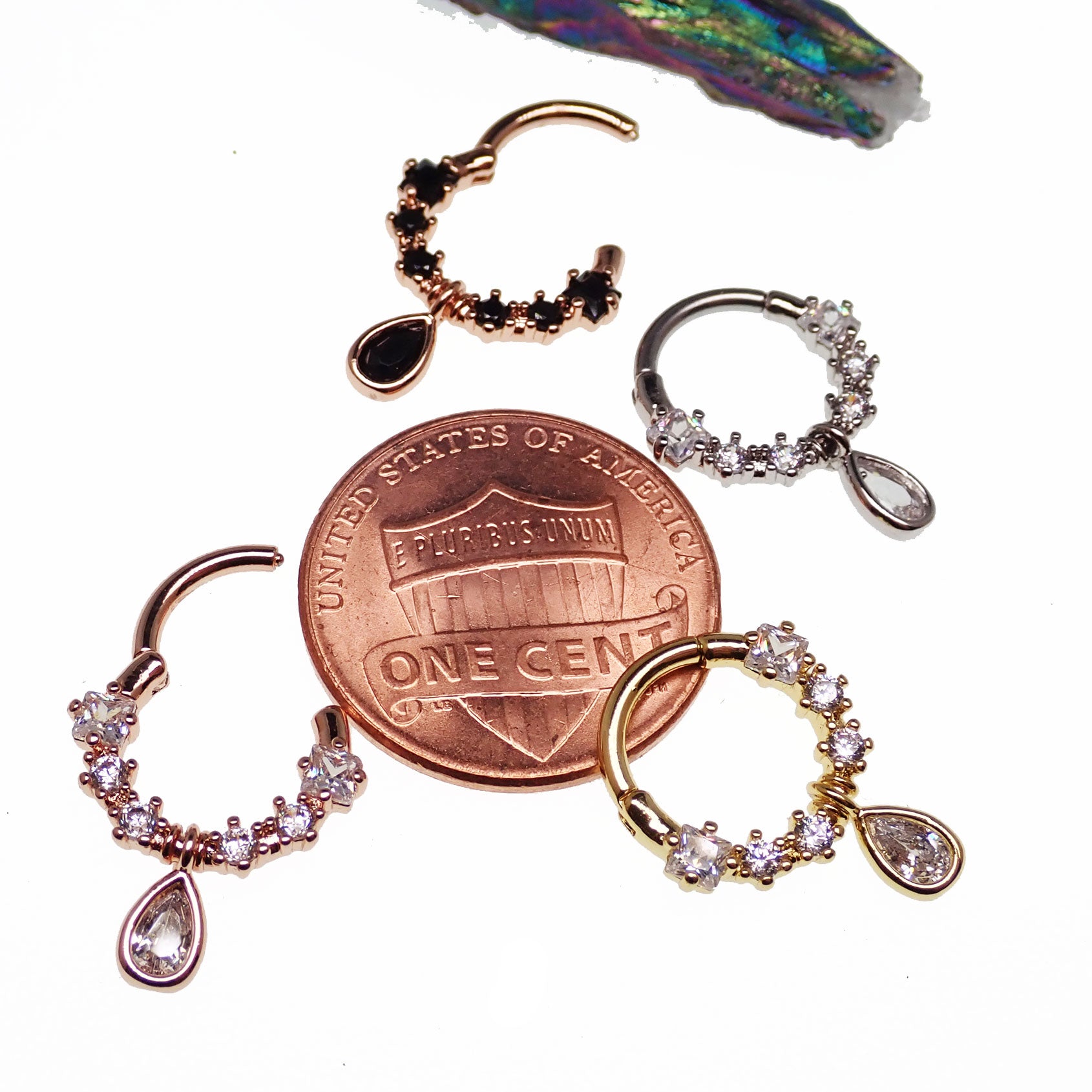 Tear Drop Septum Clicker 16g