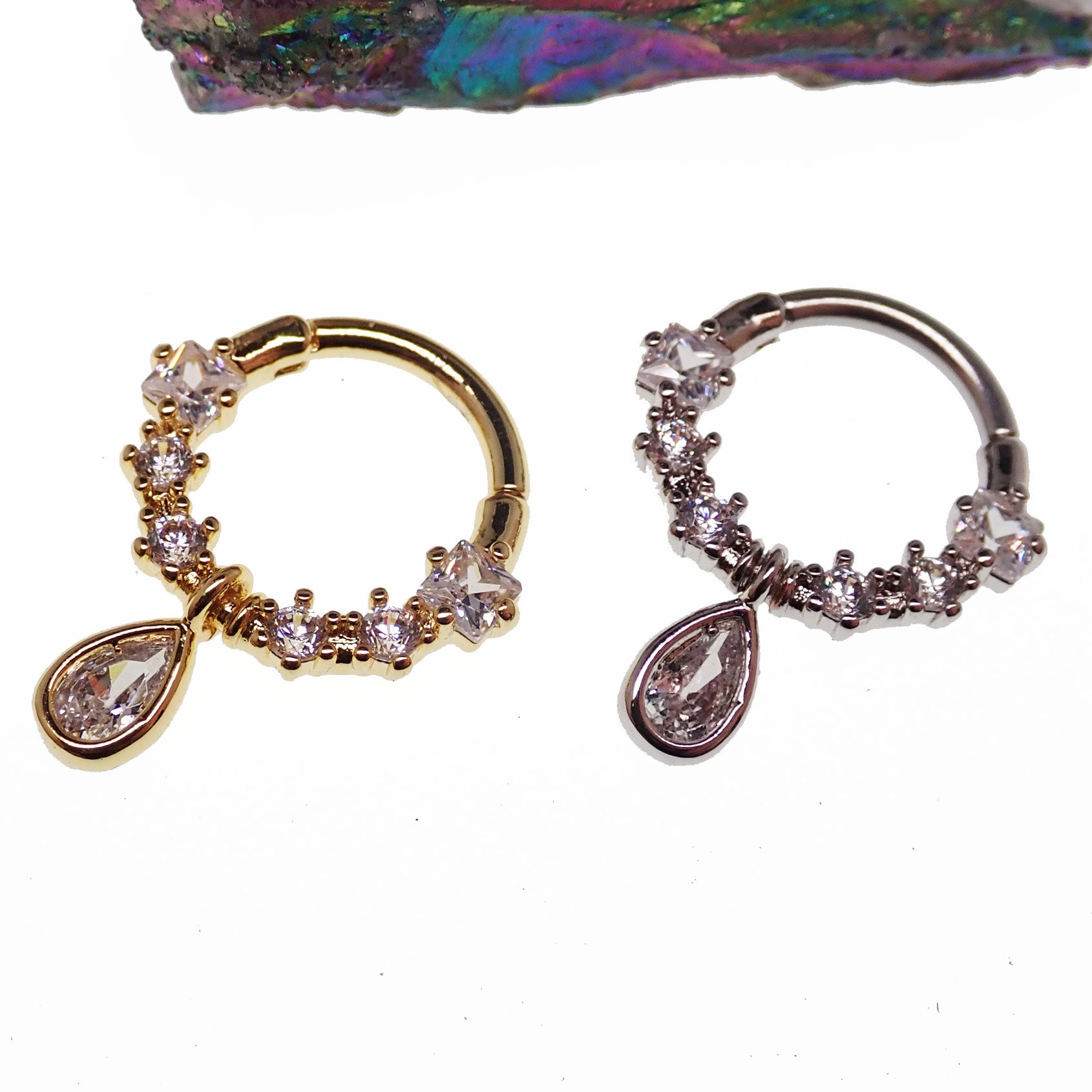 Tear Drop Septum Clicker 16g
