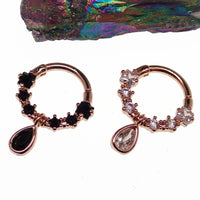 Tear Drop Septum Clicker 16g