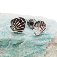 Shell Titanium Earrings