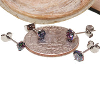 Titanium Earrings VM Crystal