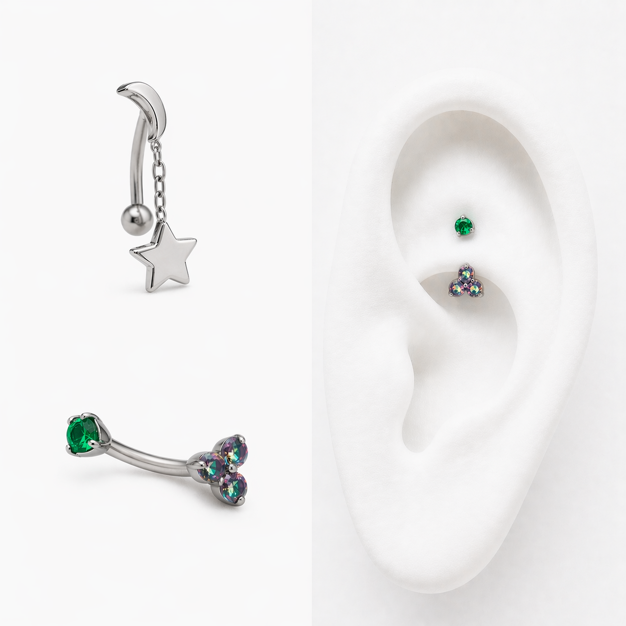 Rook - Body Clickers Body Jewelry