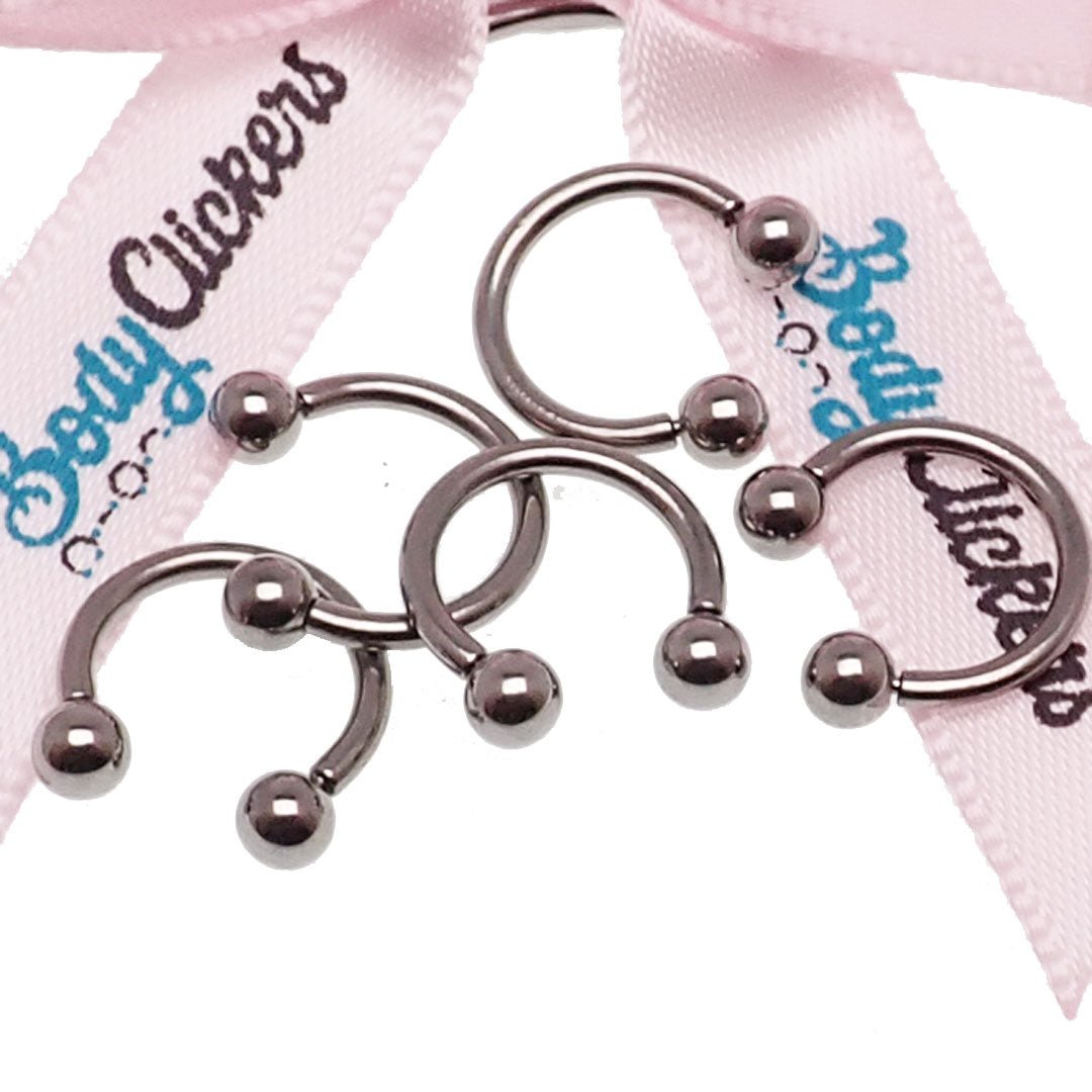 Circular Barbell - Horseshoe - Body Clickers Body Jewelry