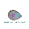 14g Teardrop Flatback/ Dermal piercing
