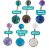 Internally Threaded titanium Opal Belly Ring