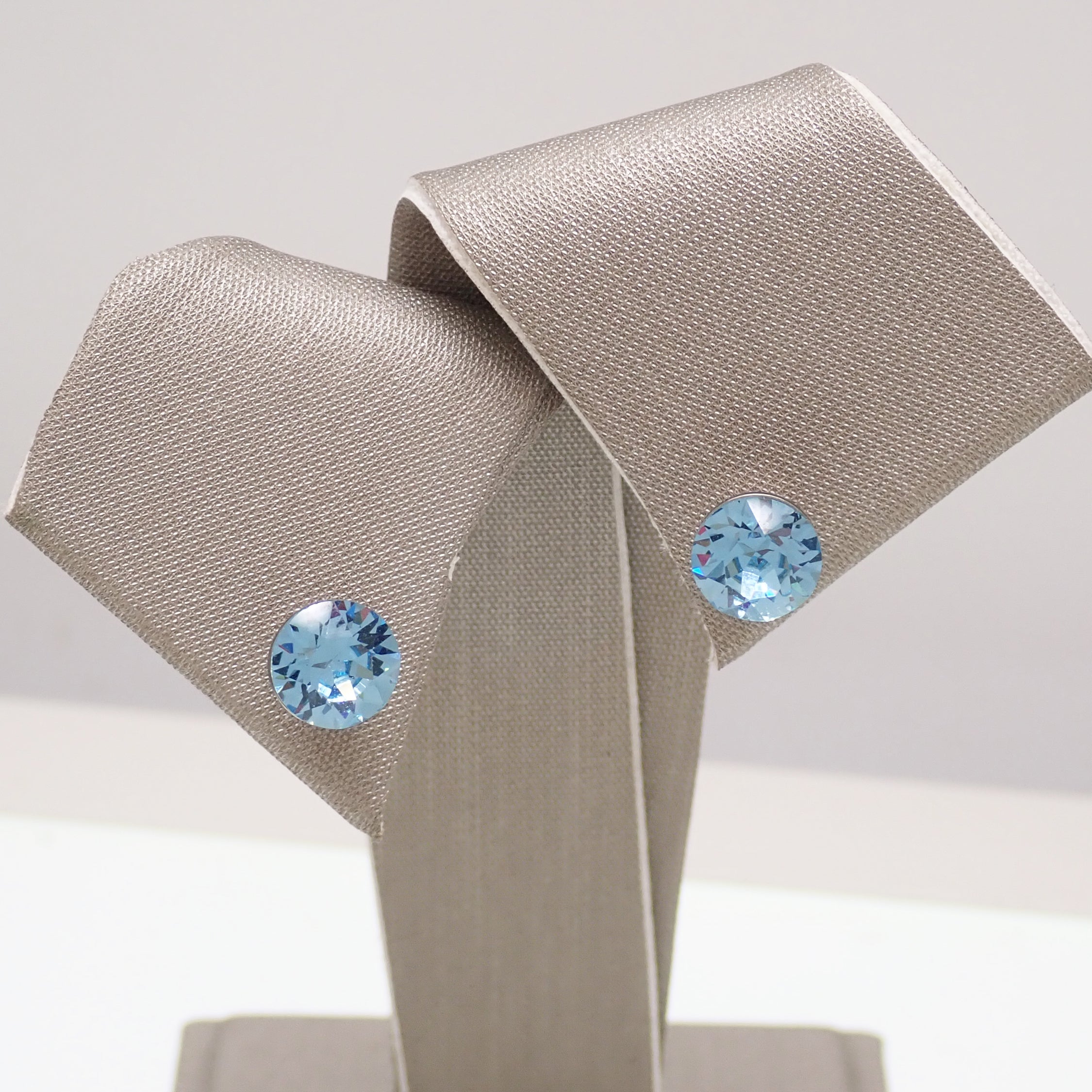 Implant Titanium CZ Earrings Pair 20g- CZ Color Options