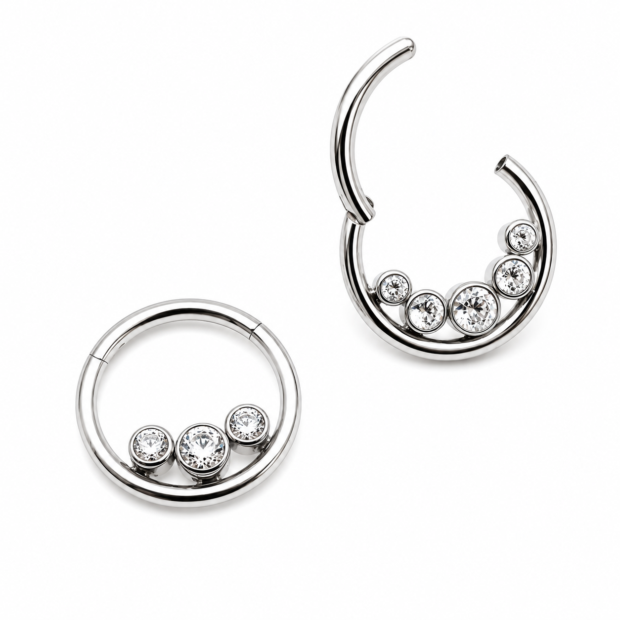 Inverted Zircon Crystal Clicker 16g