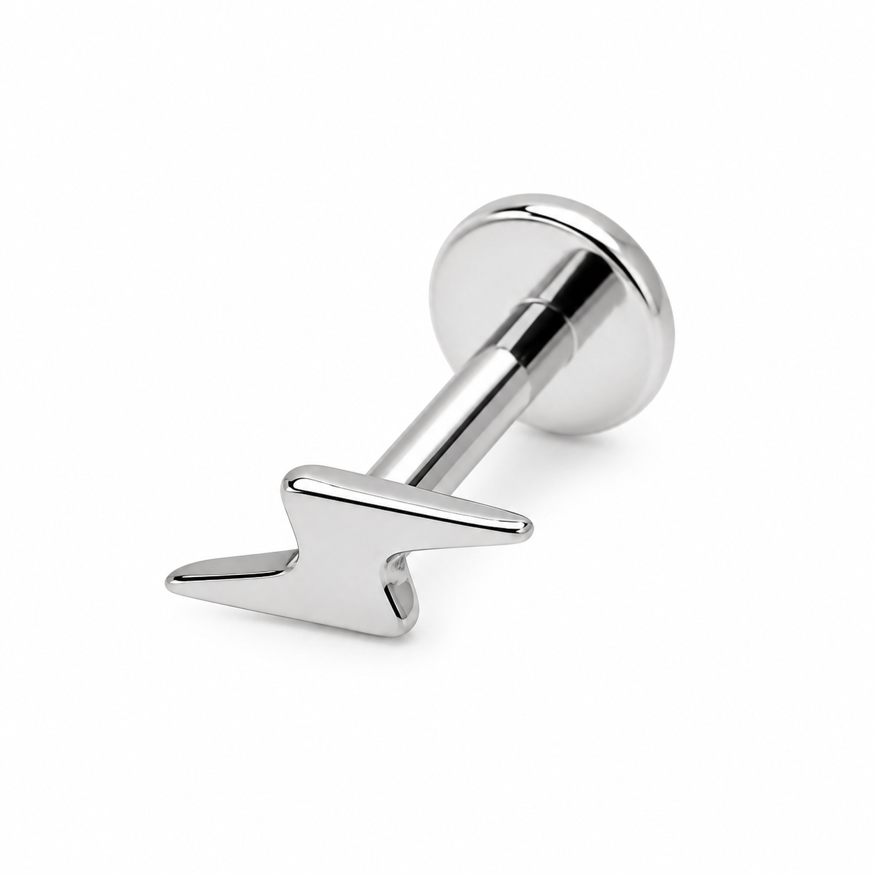 Titanium Push Fit Shapes flat back 20g/18g/16g/14g