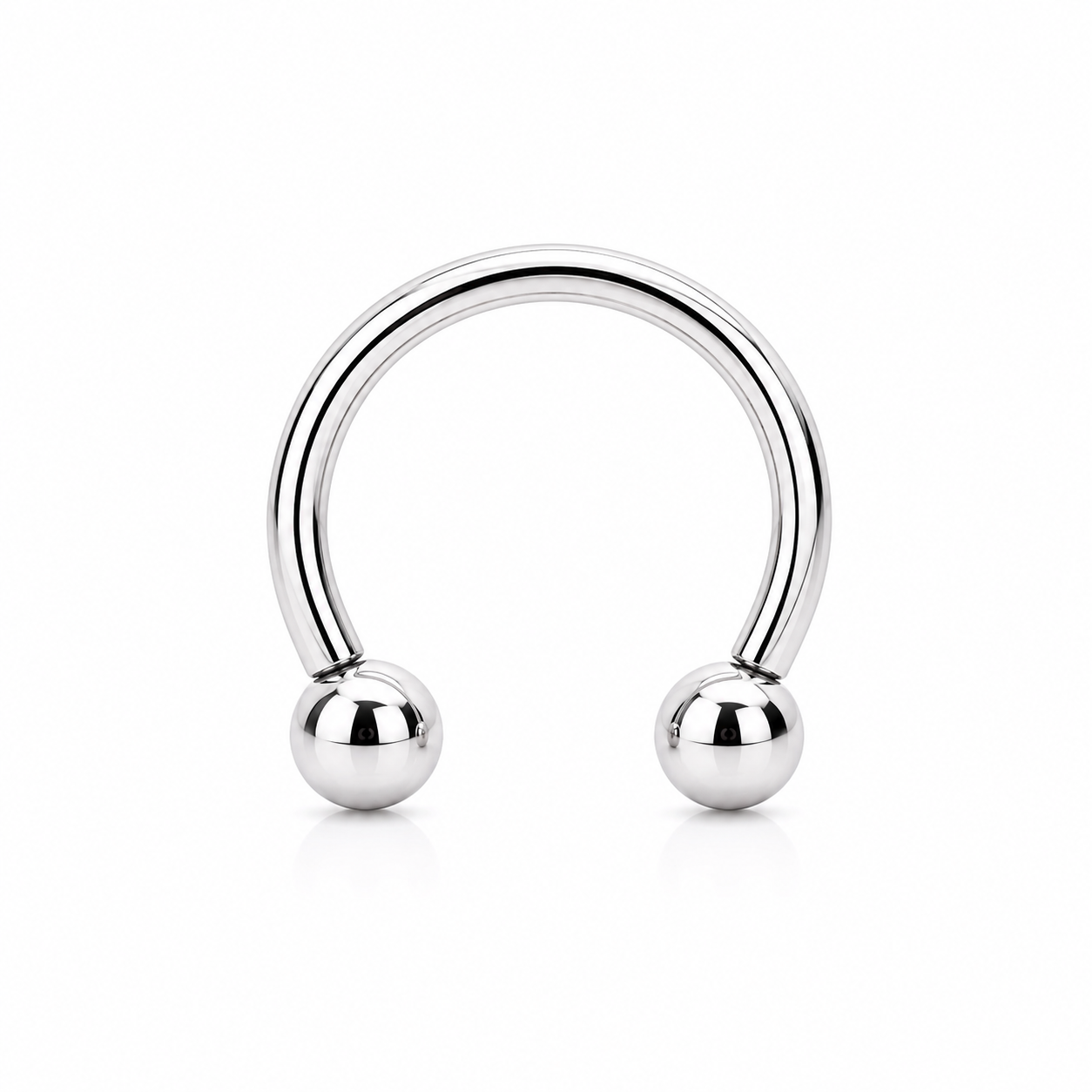 Internally Threaded- Horseshoe & Balls - 14g