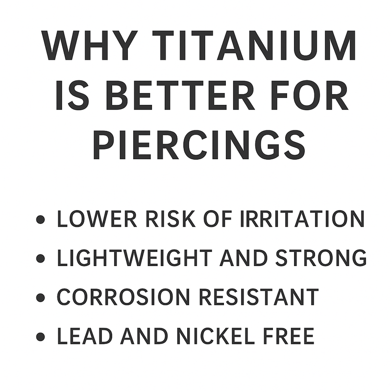 Circle Top Titanium Flatback Piercing 18g, 16g, 14g