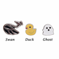 Implant Grade Titanium Character Push Fit threadless tops, 20g, 18g, 16g, 14g