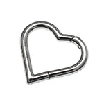 Heart-Shaped Titanium Clicker 16g