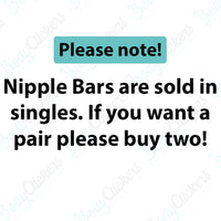 Moon Yellow 5mm, 6mm Opal Titanium Nipple Ring 14g, 12g