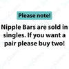 Titanium Barbell Black Fall Fire Opals