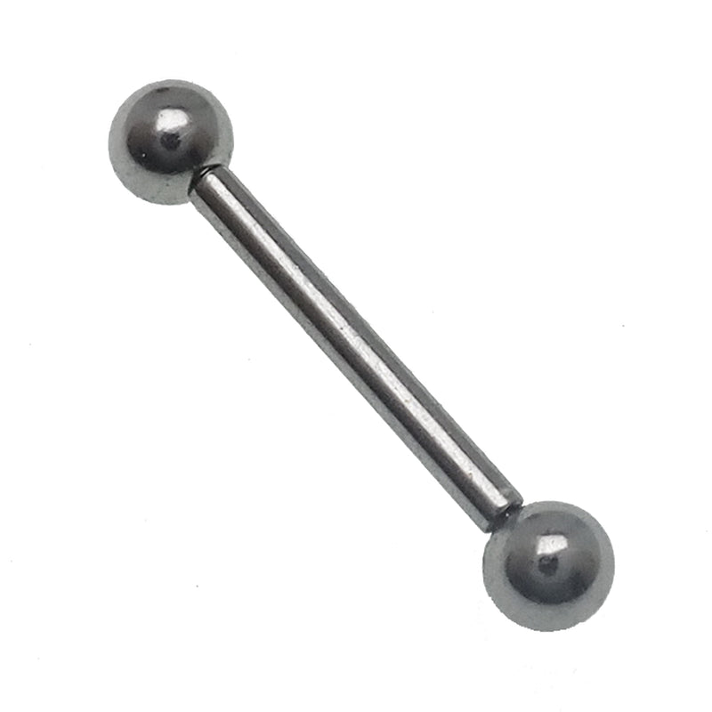 Titanium Ball Push Fit Barbell 16g, 14g, 12g