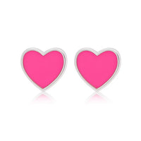 Sterilized titanium earrings featuring pink donut, bear, and heart designs, ideal for body jewelry and implant-grade piercings.