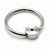 Flat Disc Threaded BCR 16g