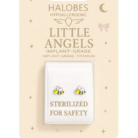 Sterilized Titanium Earrings • Implant-Grade  Bee Earrings